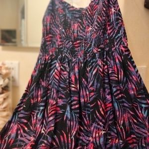 Summer strap beach dress